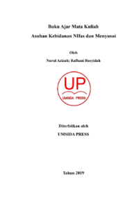 Image of Buku Ajar Mata Kuliah Asuhan Kebidanan NIfas dan Menyusui
