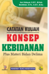 Image of Catatan Kuliah : Konsep Kebidanan