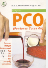 Image of PCO : Pandanus Cocos Oil